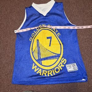 Golden State Warriors Jersey Kids Size Small Reversible #7
